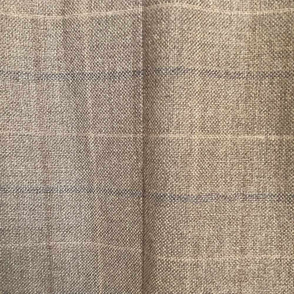 Joseph‎ A Bank Mens Classic Brown Plaid 2 Button Blazer Size 42R Office Career